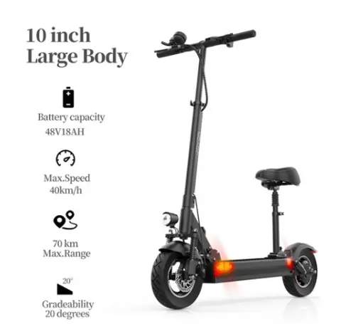 JOYOR Y6-S Electric 48V 500W Speed 40km/h 55-75km Range