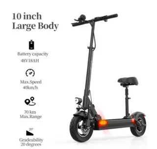 JOYOR Y6-S Electric 48V 500W Speed 40km/h 55-75km Range