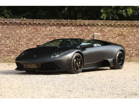 Lamborghini Murciélago LP640 Roadster "Ad Personam Program" Low mileage of 6.100 kms, In "Nero Nemes