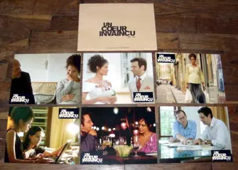 A MIGHTY HEART lobbycard set.