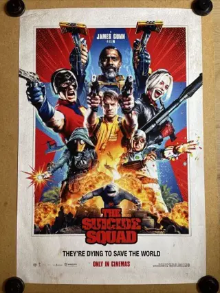 THE SUICIDE SQUAD filmposter.