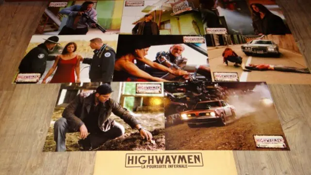 HIGHWAYMEN lobbycard set.