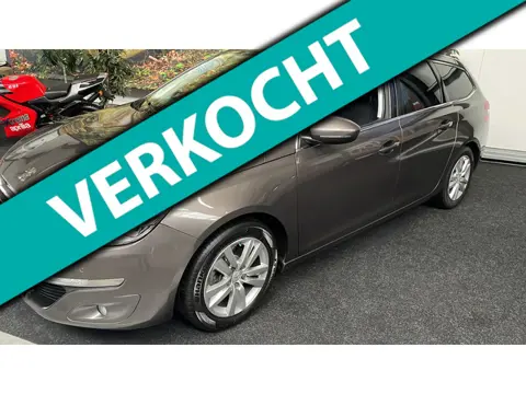 Peugeot 308 SW lage stand 1.6 BlueHDI Lease info 06 29088708 pano trekhaak.