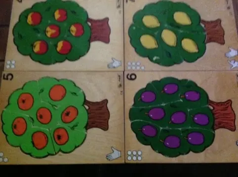 Kinder Puzzel , lesmateriaal - voor de kleintjes