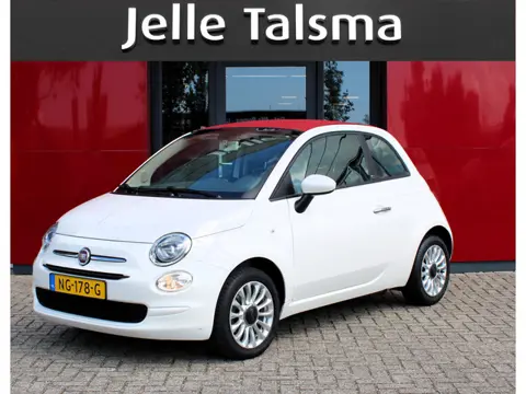 Fiat 500C 1.2 Popstar Cabrio | 15" Alu Velgen | USB/Aux aansluiting | Stuurwielbediening Alarm syste