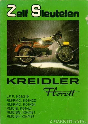 Te koop Werkplaatsboek voor bijna elke KREIDLER &amp;