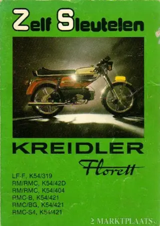 Te koop Werkplaatsboek voor bijna elke KREIDLER &amp;