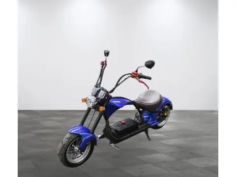 Rooder Snorscooter Mangosteen M1 Chopper 1e Eigenaar, Elektrisch