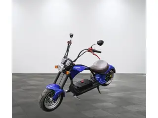 Rooder Snorscooter Mangosteen M1 Chopper 1e Eigenaar, Elektrisch