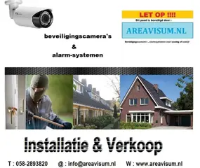Beveiliging ,camera- en alarmsystemen installatie verkoop
