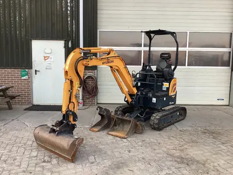 Hyundai R17Z-9AK minigraver (bj 2018)