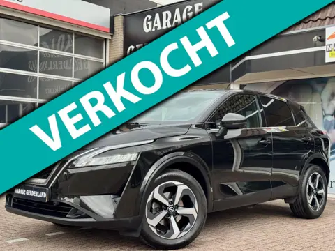 Nissan Qashqai 1.3 MHEV Black-Line | Leder | Navi | Camera | Cruise | Climate | Apple/Android | Pdc 