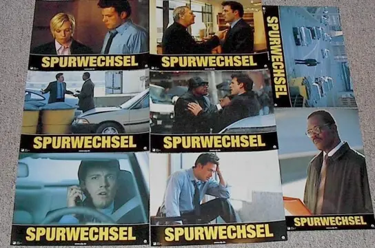 CHANGING LANES lobbycard set.