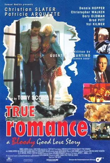 TRUE ROMANCE filmposter.