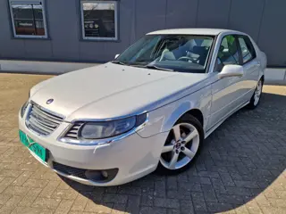Saab 9-5 2.3 Turbo Aero, 1e eign, 102dkm, nieuw staat, Youngtimer, bijtel vriendelijk!