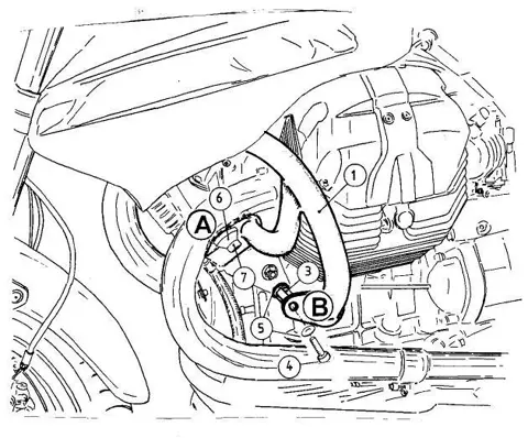 VALBEUGEL Moto Guzzi 1200 sport 1970 - 2013