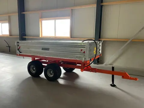 Panther Kipper mini compact tractor 2,5 ton Max tandemstel