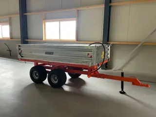 Panther Kipper mini compact tractor 2,5 ton Max tandemstel