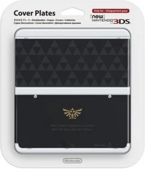 Cover Plate NEW Nintendo 3DS - Zelda Logo (los)