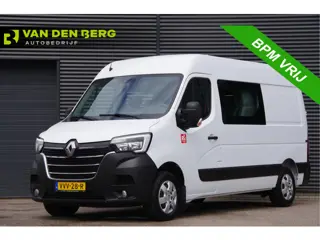 Renault Master T35 2.3 dCi 150PK L2H2 RED, DC-7P, 3.5T TREKHAAK, CAMERA, CRUISE, NAVI, AIRCO, PARKEE