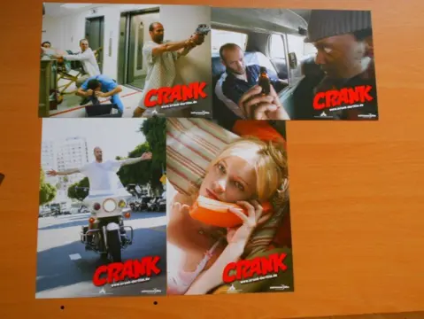 CRANK lobbycard set.