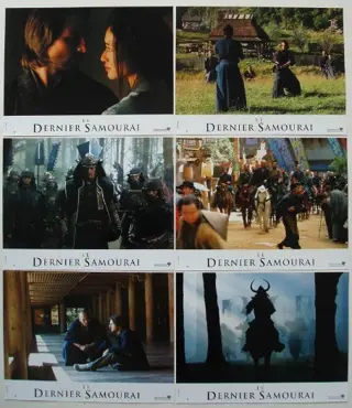 THE LAST SAMURAI lobbycard set.