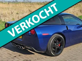 Corvette C6 6.0 V8 Coupé automaat 404 pk !! Borla / Transparant dak !!