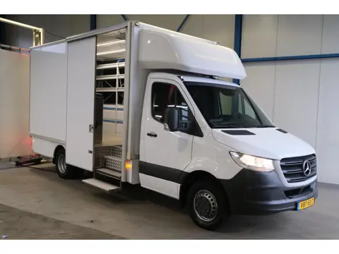 Mercedes-Benz Sprinter 516 2.2 CDI L3H3 EURO VI-D Automaat - Verkoop wagen, Bakwagen, Meubelbak.