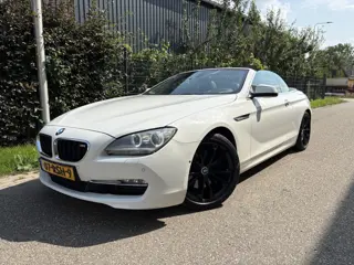 BMW 6 Serie Cabrio 640i High Executive / AUTOMAAT / LEER / NAVI / CRUISE
