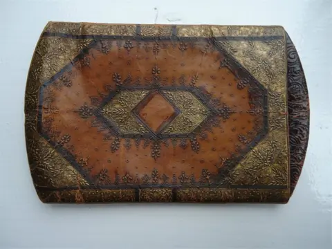 Leren etui - Verweegen &amp; Kok - 1e helft 20e eeuw