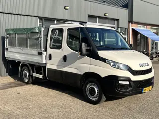 Iveco Daily 35S11D 2.3 DC 7 persoons 3500kg trekgewicht Airco Euro 5 Pick-up Open laadbak Bakwagen 1