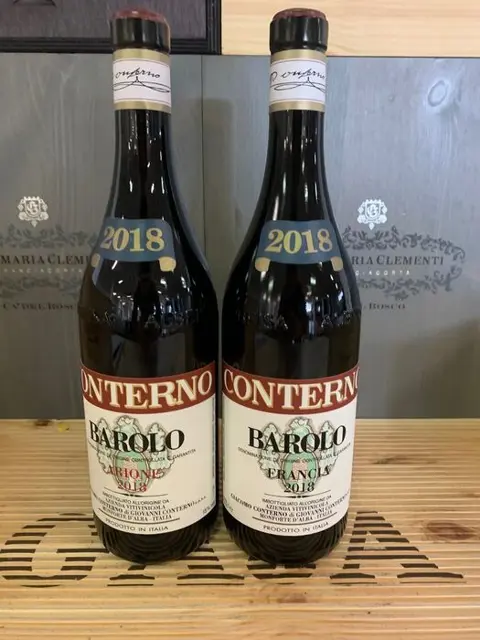 Giacomo Conterno: Arione 2018 &amp; Francia 2018 - Piëmont