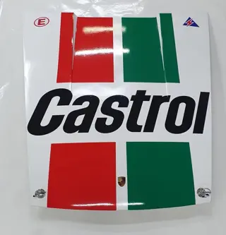 Decoratief object - Porsche 911 RSRCastrol front bonnet -