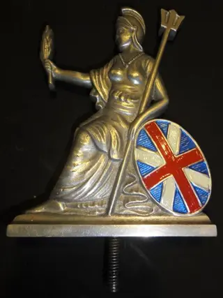 Embleem/mascotte/kenteken - Engelse Mascotte 12½ x 9½ x 2½