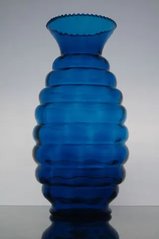 Verreries Doyen - Grote Art Deco vaas 'Floralies'