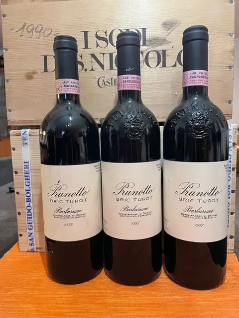 1997 x2 &amp; 1999 Prunotto, Bric Turot - Barbaresco - 3