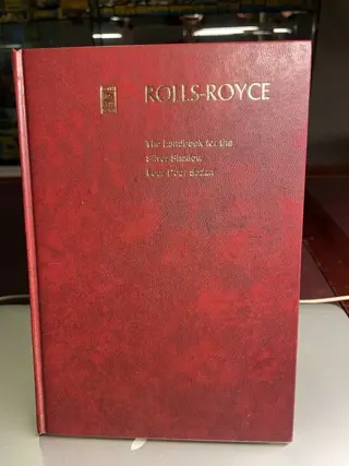 Documentatie - Rolls Royce Handbook for Silver Shadow 4