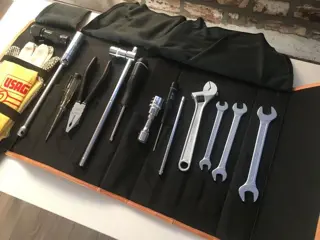 Bagage - Centro Stile Werkzeugtasche mit Lederbesätzen -