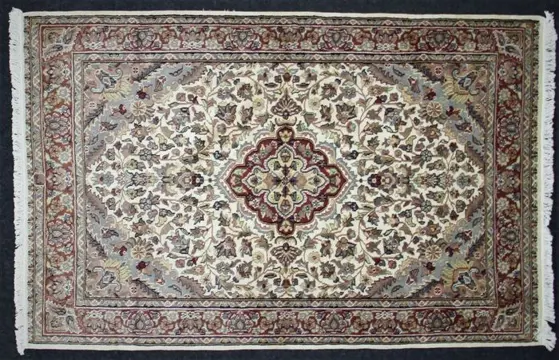 Jaldal laine et soie - Tapijt - 196 cm - 128 cm