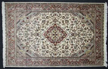 Jaldal laine et soie - Tapijt - 196 cm - 128 cm