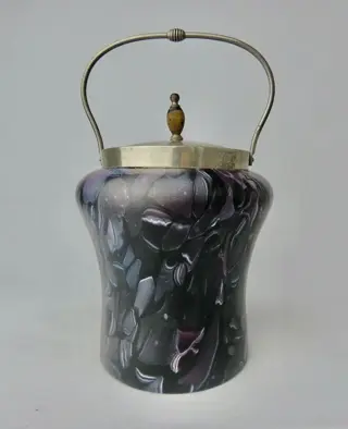 Egermann / Loetz/ Rindkopf stijl - Lithyalin glas - Art