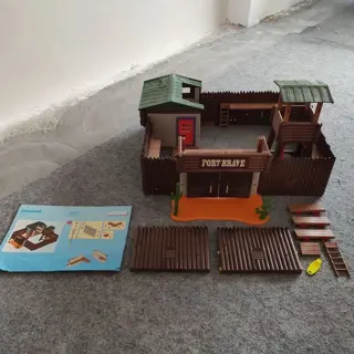 Playmobil - 6270 en 5245 - Fort - 2000-heden