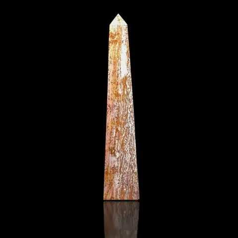 Grote Orbicular Jaspis Prisma - 38.5×7.2×7.2 cm - 2895 g