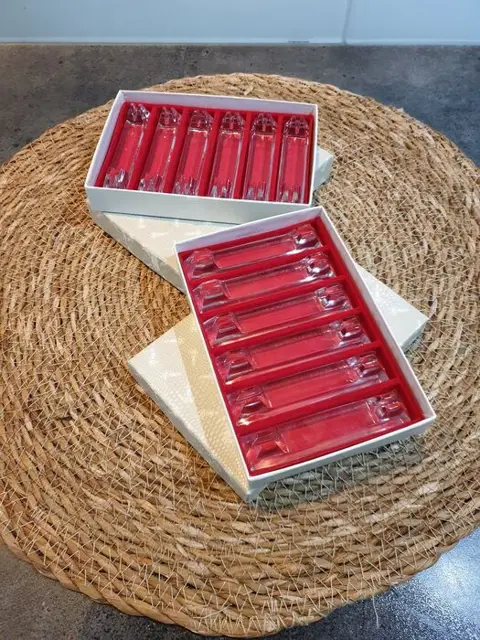 Crystal knife rests (12) - Kristal