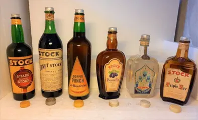 Stock - Amari &amp; Liqueurs - b. jaren 1950 - 0.75 Ltr