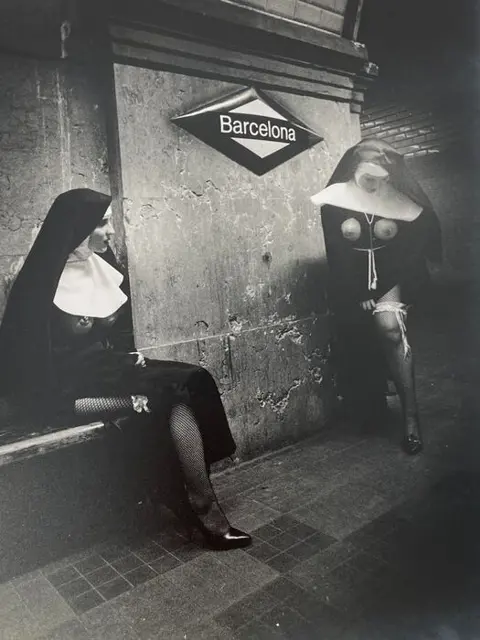 Kim Manresa (XX). - (Photo XL) Metro en Barcelona