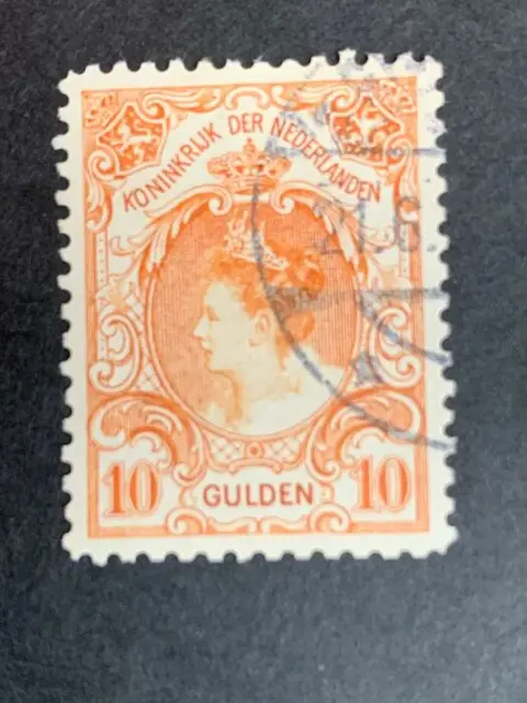 Nederland 1905 - Koningin Wilhelmina 'Bontkraag' - NVPH 80