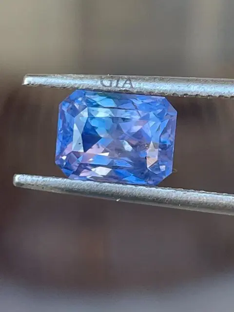 1 pcs kleurverandering Saffier - 3.12 ct