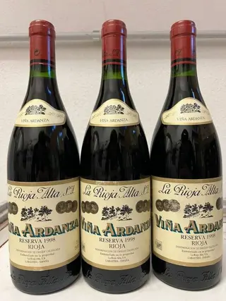 1998 La Rioja Alta, Viña Ardanza - Rioja - 3 Flessen (0.75