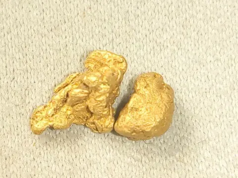 Zeer zeldzame goudklompjes - Lapland/Finland Goud nuggets -